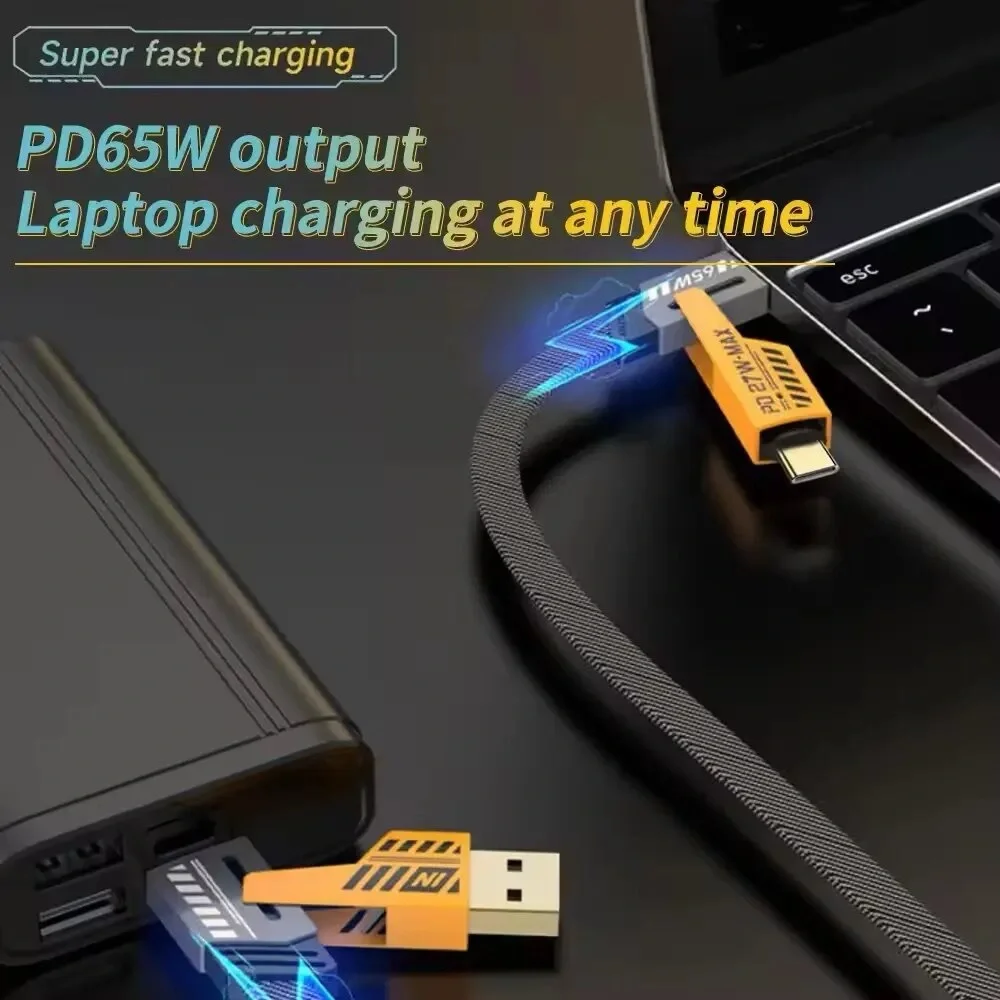 iPhone and Samsung 4 in 1 Charging and Data Cable